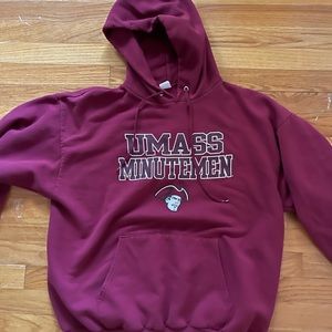College sweatshirt